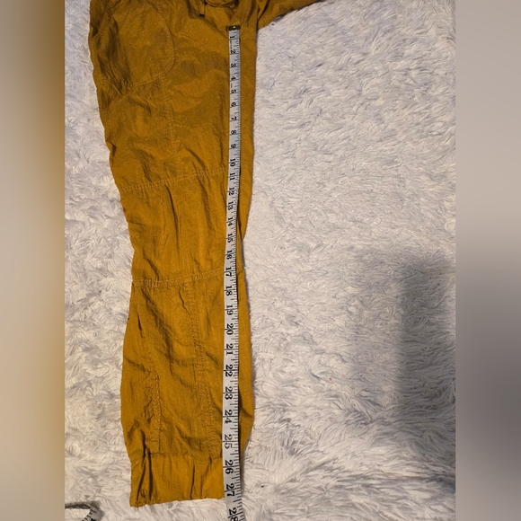 Zara Pants Jogger Women's Color Yellow Size Small - Picture 4 of 10